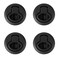 Hemobllo 4Pack Boat Hatch Latches 2 Flush Pull Slam Latch UVStabilized Plastic Marine Latch for 075 Thickness Door NonLocking Replacement for RV Cabinet Camper Compartment Deck Storage