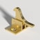 kaileyouxiangongsi 2 Pack Brass Heavy Duty Elbow Latch Window Cabinet Door Latch for HomeOfficeCabinet Doors Window Doorswith Mounting Screws