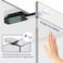 Tonitrui Magnetic Push Latch Without Nail Installation Heavy Duty Magnetic Touch Latches for Large Door Push Release Latch Kitchen Drawer Push Catch Press Out Latch Black 2 Pack