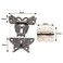 Aifeier ET Mini Bronze Antique Padlock Butterfly Hasp Latch Box Corner Protectors Retro Handle and Butterfly Hinge Hardware Accessories for Wooden Box and Jewelry Box