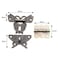 Aifeier ET Mini Bronze Antique Padlock Butterfly Hasp Latch Box Corner Protectors Retro Handle and Butterfly Hinge Hardware Accessories for Wooden Box and Jewelry Box
