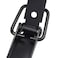 Rannb Toggle Latch Small Stainless Steel Spring Loaded Latch Hasp Black Pack of 10