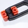 T Tulead THandle Latches Rubber Draw Latches Toolbox Cooler Replacement 110x46mm Toolbox Lid Latches Boat Hatch Latches Pack of 2 with Screws
