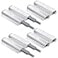 Jiayi Push Catch Metal Heavy Duty 4 Pack Double Push to Open Door Latch Touch Latches Kitchen Door Push Release Latch for Drawer Closure Door Catches Double Push Open Cabinet Hardware