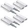 Jiayi Push Catch Metal Heavy Duty 4 Pack Double Push to Open Door Latch Touch Latches Kitchen Door Push Release Latch for Drawer Closure Door Catches Double Push Open Cabinet Hardware