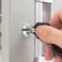 WLngtv 1 Set Toolbox Lock with Keys Tubular Lock and Key Set Tool Box Replacement Cabinet Insert Linkage Drawer Cabinet and Furniture Locks with Locking System for Securing Tool Drawers Linkage System