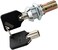 WLngtv 1 Set Toolbox Lock with Keys Tubular Lock and Key Set Tool Box Replacement Cabinet Insert Linkage Drawer Cabinet and Furniture Locks with Locking System for Securing Tool Drawers Linkage System