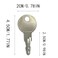 Pitertul 12PCS 0G66240 Replacement Key Compatible with Generac Honeywell Guardian Generator Cabinet Lock