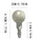 Pitertul 12PCS 0G66240 Replacement Key Compatible with Generac Honeywell Guardian Generator Cabinet Lock