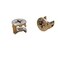 LLERRA 15 x 12mm Cam Lock Replacements 20 Piece Set for Cabinet Drawer Table Dresser
