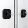 U ANNPER 3 Digit Keyless Combination Locker Lock for Refrigerator Cabinets Drawers Toilets Wndows Locker for Kids Safety Easy Install Black
