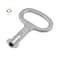 It Works 4Pcs Zinc Alloy Water Meter Key 50x35mm Safety Key for Tool Box Multipurpose Mailbox Electric Box
