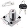 Dczonihup Automatic Lock Tongue Cabinet Drawer Furniture Locker Showcase Lock Drilling Diameter 3419mm for 3515mm 7822mm Door Panel2 Pack