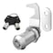 BOZXYE 1 Pack Toolbox Locks with Keys Hook Cam 118 Cam Lock Keyed Alike Cabinet Locks Tool Box Lock Fits for Mailbox RV Storage Door Zinc Alloy