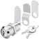 Zzbety Cabinet Cam Locks 118 Inch Mailbox Locks Keyed Alike for Secure Files Drawers Mailbox RV Camper Door Tool Box 1 PackZinc Alloy