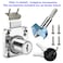 Junrbx Cabinet Drawer Locks Forstner Drill Bit Drill Diameter 07920mm Furniture Locker Locks Wardrobe Locks All Lock Keys are Independent Suitable for Door Panels 1722 mm Thick Silver