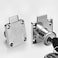 Junrbx Cabinet Drawer Locks Forstner Drill Bit Drill Diameter 07920mm Furniture Locker Locks Wardrobe Locks All Lock Keys are Independent Suitable for Door Panels 1722 mm Thick Silver