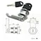 CORGRE Corgre Cabinet Keyed Cam Locks Mailbox Cabinet Furniture Tool Box Locker Cabinet Locks 1316 20mm 2Pack