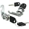 CORGRE Corgre Cabinet Keyed Cam Locks Mailbox Cabinet Furniture Tool Box Locker Cabinet Locks 1316 20mm 2Pack