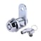 FJM Security MEI2400AMKD Tubular Cam Lock for Smart Home Cabinet Locks Baby Proofing Solution Door Lock Drawer Lock for Home Improvement with 78 Cylinder Keyed Different Chrome