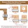 Hecfu 6 Pcs Cabinet Locks with Keys 112 Cam Locks keyed Alike RV Lock for Storage Compartment Door Cabinets Drawer Toolbox Lock Zinc Alloy