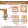 Hecfu 6 Pcs Cabinet Locks with Keys 112 Cam Locks keyed Alike RV Lock for Storage Compartment Door Cabinets Drawer Toolbox Lock Zinc Alloy