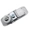 JCBIZ Silver Electric Cabinet Panel Pop Up Lock Push Button Door Cam Lock Mechanical Door Instrument Cabinet Industrial Electrical Cabinet Door Lock