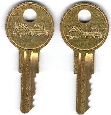 KEYSALACARTE Replacement Key Cut to Code 164E Compatible with HON Office Furniture Locks Durable Y11 Key Blank for File Cabinets Desk Drawers Storage Units PreCut and Ready to Use