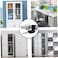 Labriciyon Tool Box Lock Sturdy Zinc Alloy Universal Cabinet Locks with Keys Metal Insert Linkage Drawer Set Tool Box with Home Improvement Cabinet Hardware
