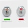 Labriciyon Tool Box Lock Sturdy Zinc Alloy Universal Cabinet Locks with Keys Metal Insert Linkage Drawer Set Tool Box with Home Improvement Cabinet Hardware