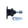 MY MIRONEY Cam Lock 2Pack Thumb Operated Offset Cam Lock Black THandle Swing Knob for Machine Cabinet Drawer