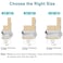 Pertinel 58 Cam Lock Keyed Different Cabinet Locks with Keys Secure Files Drawers RV Storage Locks Replacement Set Zinc AlloySilver 2PCS58 Inch