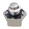 RDEXP Push Button Keyless Locks Latch Knob Cupboard 2cm079in Mounting Hole for RV Drawer Cabinet Door Thickness 1518cm Set of 5