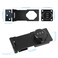 Redunest Password Rotary Hasp Locks Black 2 Pack Cabinet Locks with Combination Keyless Security Latch for Sliding Barn Door Gate Small Door Closet Drawers