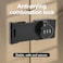 Redunest Password Rotary Hasp Locks Black 2 Pack Cabinet Locks with Combination Keyless Security Latch for Sliding Barn Door Gate Small Door Closet Drawers