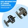 SDTC Tech 2 Pack Dining Table Locks Heavy Duty Dining Training Table Latches Metal Spring Leaf Buckles Connector for Tables Leaf Extension Tables Conference Desks Bronze