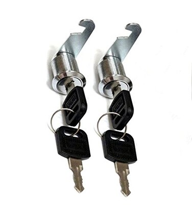 XMHF Security Drawer Cam Cylinder Door Mailbox Cabinet Tool Box Lock 2 Keys Hardware Locks 2 Pack