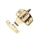 TAODAN 4PCS Metal Table Locks Dining Training Table Buckles Connectors Dining Table Locks Metal Spring Table Leaf Buckle Latches Table Leaf Latch Hardware Accessories