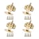 TAODAN 4PCS Metal Table Locks Dining Training Table Buckles Connectors Dining Table Locks Metal Spring Table Leaf Buckle Latches Table Leaf Latch Hardware Accessories