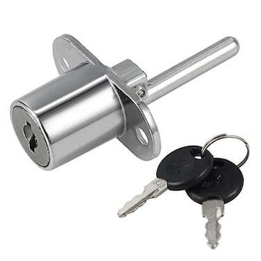 uxcell 19mmx20mm Cylinder Cabinets Drawer Lock W Key Keyed Different