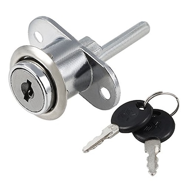 uxcell 58 Cylinder Diameter Cabinet Drawer Lock w Key Keyed Different
