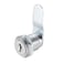 uxcell Cam Lock 34 Cylinder Length Cabinet Locks with No4 Cam Fits for 12 Max Thickness Panel Keyed Different Zinc Alloy 2Pcs