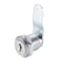 uxcell Cam Lock 34 Cylinder Length Cabinet Locks with No4 Cam Fits for 12 Max Thickness Panel Keyed Different Zinc Alloy 2Pcs