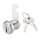 uxcell Drawer Cabinet Tubular Cam Lock 1316 Cylinder Length with No0 Cam Nuton Type Fits on 12 Max Thickness Panel Keyed Alike