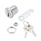 uxcell Drawer Cabinet Tubular Cam Lock 1316 Cylinder Length with No0 Cam Nuton Type Fits on 12 Max Thickness Panel Keyed Alike
