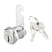uxcell Drawer Cabinet Tubular Cam Lock 1316 Cylinder Length with No0 Cam Nuton Type Fits on 12 Max Thickness Panel Keyed Alike