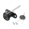 uxcell Drawer Desk Wardrobe Cabinet Plunger Lock 58 Cylinder Diameter 1316 Cylinder Length Zinc Alloy Black Surface Keyed Different
