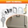 LanKstet Vertical File Cabinet Lock Kit Replacement for HON F24 F28 SRS 2185 with 2 KeysKeyed Alike Drawer File Cabinet Lock Parts