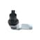 WELWIK 2PCS Black Zinc Alloy Thumb Operated Offset Cam Lock T Handle Door Latch Twist Lock Cylinder for Mailbox Locker Toolbox Chassis Cabinet