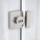 Wocoe Silvery Cabinet LockMechanical Password LockAnti Pry 3 Digit Password KeylessProtect Privacyfor CabinetsDrawerWindowsLocker ClosetGardenBathroomand Sliding Door